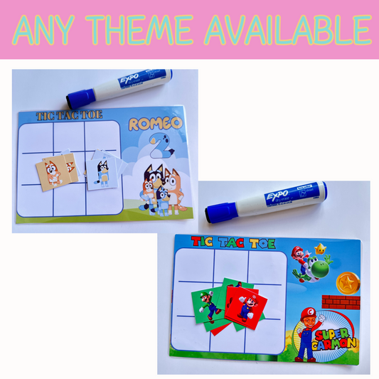 CUSTOM TIC TAC TOE GAME